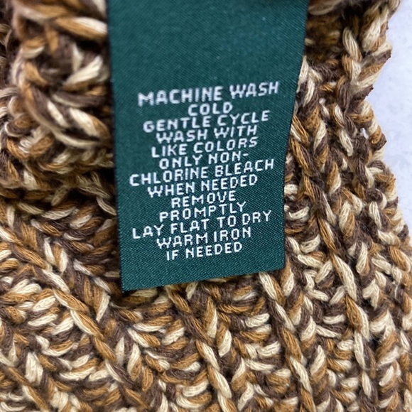 Ralph Lauren Marled Open Weave Sweater - Picture 7 of 7